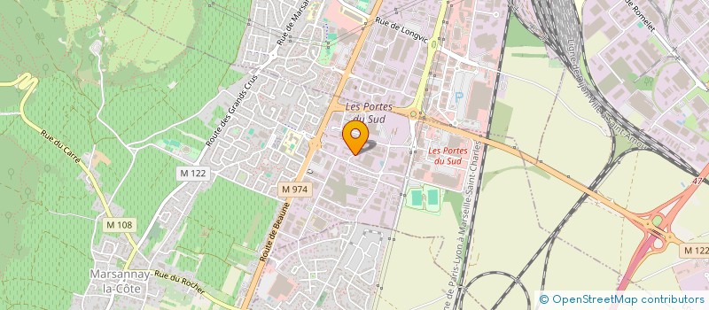 localisation de l'entreprise C.B.R. à MARSANNAY-LA-COTE
