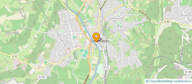 localisation de l'entreprise C.B.S  SOMMIERES