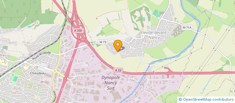 localisation de l'entreprise C B S N  FLEVILLE-DEVANT-NANCY