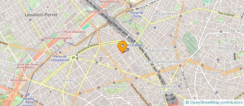 localisation de l'entreprise C.B.T.C.E.  PARIS