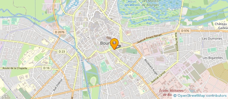 localisation de l'entreprise C B T I à BOURGES