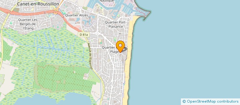 localisation de l'entreprise C B V DIFFUSION  CANET-EN-ROUSSILLON