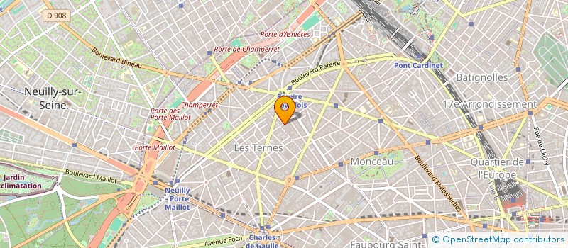 localisation de l'entreprise C. BAILLY DEMENAGEMENTS SERVICES à PARIS