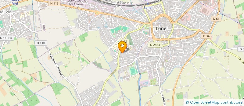 localisation de l'entreprise C'BARTHEZ à LUNEL