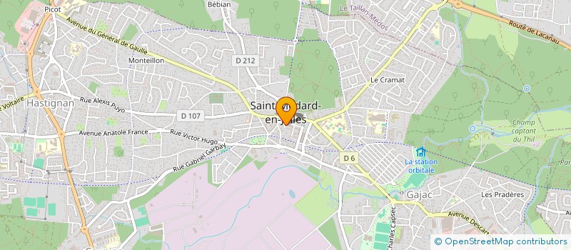 localisation de l'entreprise C'BASTIANE à SAINT-MEDARD-EN-JALLES