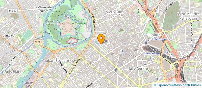 localisation de l'entreprise C BAT à LILLE