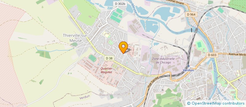 localisation de l'entreprise C.BAT à DIEUE-SUR-MEUSE