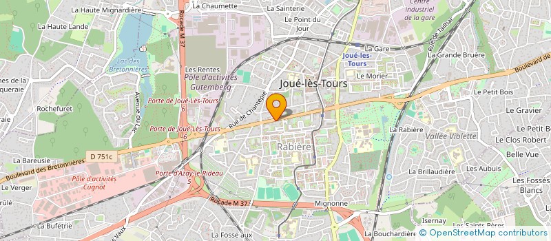 localisation de l'entreprise C BO TALENTS  SAVIGNE-SUR-LATHAN