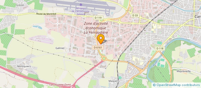 localisation de l'entreprise C BON FRAIS SAINT JORY à CARCASSONNE