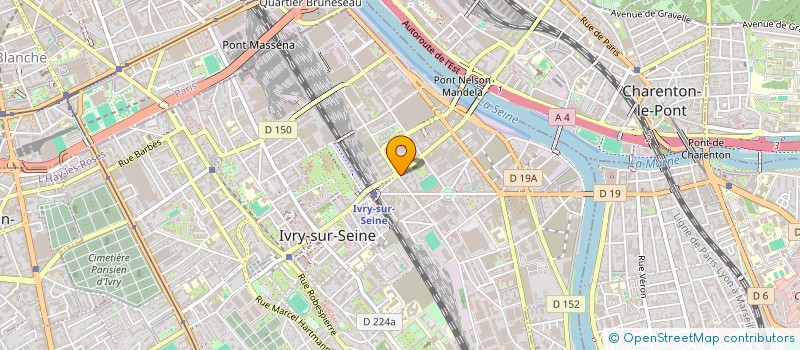 localisation de l'entreprise C.BOTAS à IVRY-SUR-SEINE