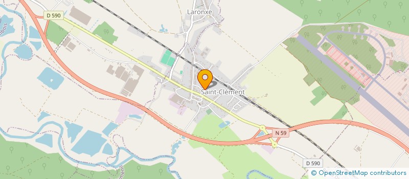 localisation de l'entreprise C. BOUCHOT à SAINT-CLEMENT