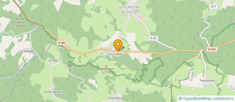 localisation de l'entreprise C BOUNAUD à SAINT-MICHEL-DE-VEISSE