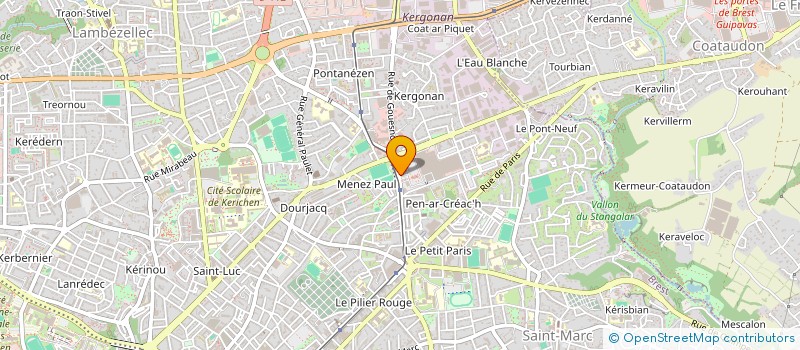 localisation de l'entreprise C-BOUTIQUES 5 à BREST