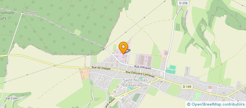 localisation de l'entreprise C BTP  SAINT-NICOLAS-D'ALIERMONT