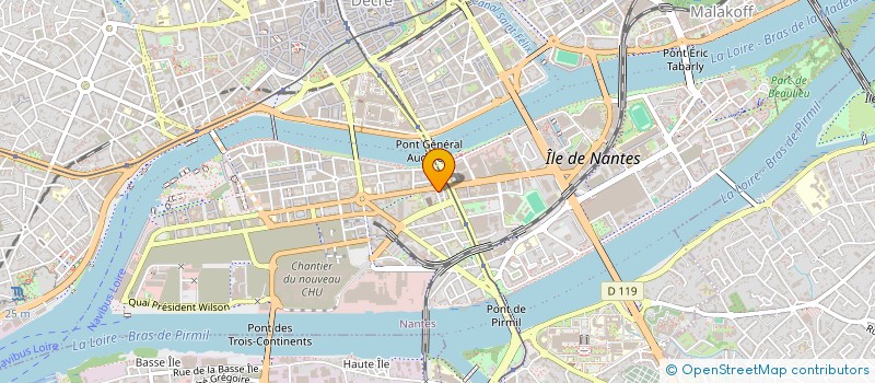 localisation de l'entreprise C C à NANTES