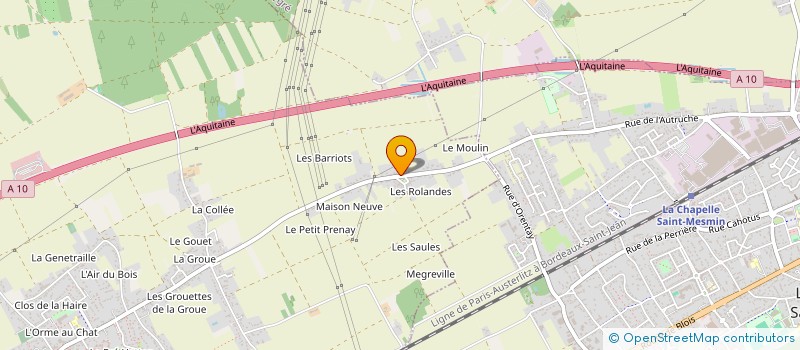 localisation de l'entreprise C.C.45 à CHAINGY