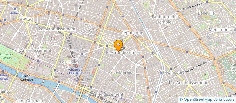 localisation de l'entreprise C & C  PARIS