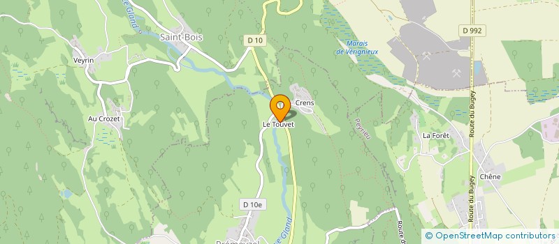 localisation de l'entreprise C.C  PREMEYZEL