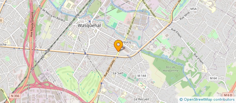 localisation de l'entreprise C & C à VILLENEUVE D ASCQ