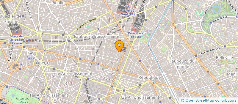 localisation de l'entreprise C&C  PARIS