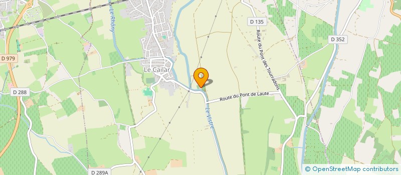 localisation de l'entreprise C/C  LE CAILAR