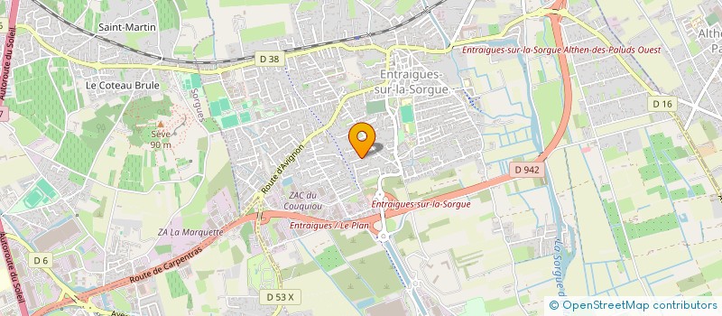 localisation de l'entreprise C&C  PERNES-LES-FONTAINES