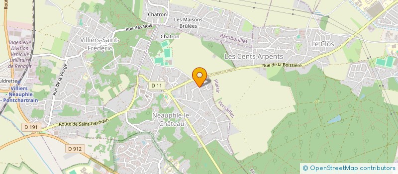 localisation de l'entreprise C&C  NEAUPHLE-LE-CHATEAU