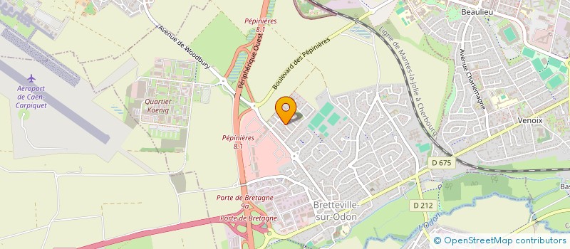 localisation de l'entreprise C&C  BRETTEVILLE-SUR-ODON