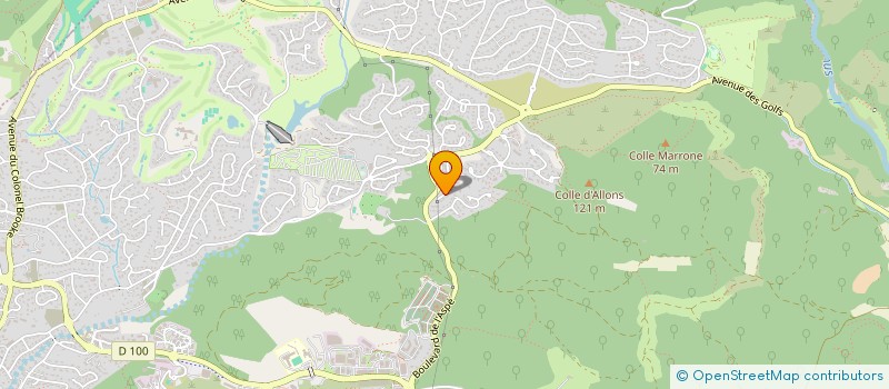 localisation de l'entreprise C&C  SAINT-RAPHAEL