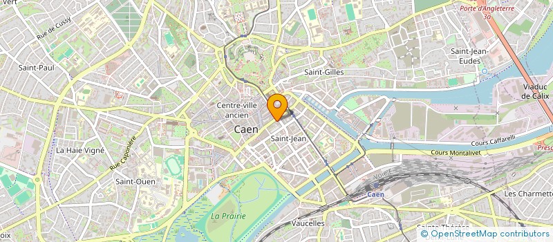 localisation de l'entreprise C & C à CAEN
