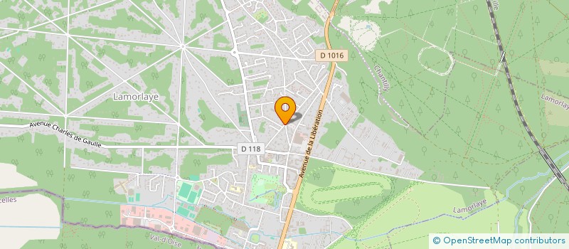 localisation de l'entreprise C.C.A. MANAGEMENT  LAMORLAYE