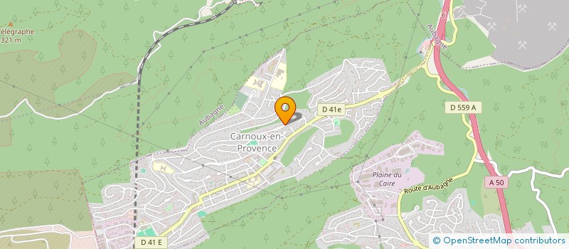 localisation de l'entreprise C & C ASSOCIATION à CARNOUX-EN-PROVENCE