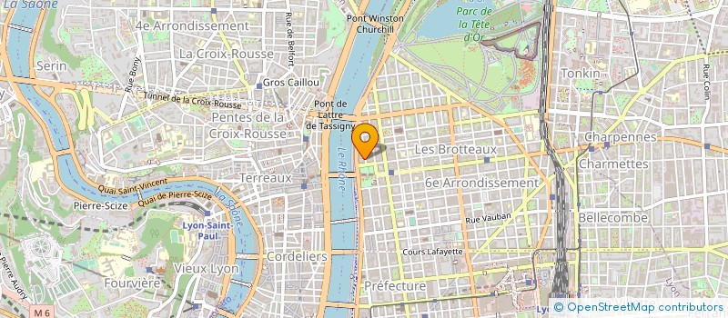 localisation de l'entreprise C&C ASSOCIES COTON ET CARTON  LYON