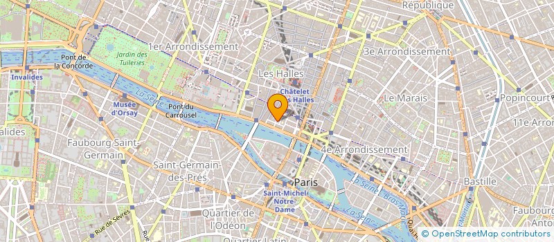 localisation de l'entreprise C.C.B. 2000 à PARIS