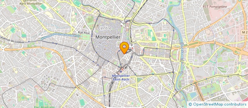 localisation de l'entreprise C.C.B. à MONTPELLIER