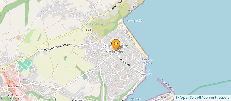 localisation de l'entreprise C.C.B.  PLERIN