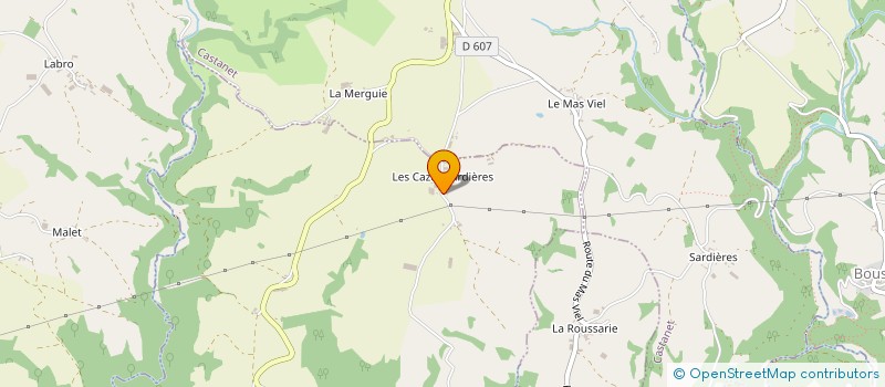 localisation de l'entreprise C.C. BETAIL  MOYRAZES