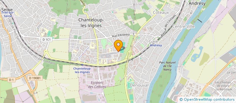 localisation de l'entreprise C C C à CHANTELOUP-LES-VIGNES
