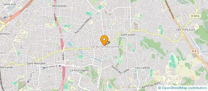 localisation de l'entreprise C.C.C.M à MARSEILLE