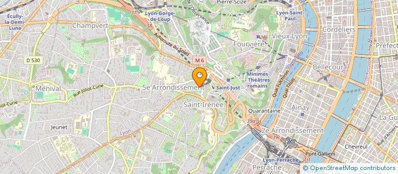 localisation de l'entreprise C.C.C.P à LYON