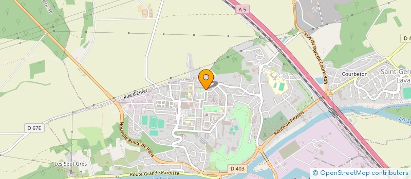 localisation de l'entreprise C.C.C. SARL  MONTEREAU-FAULT-YONNE