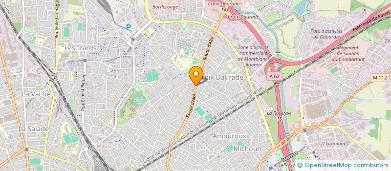 localisation de l'entreprise C&C COMPTABILITE ET CONSEIL  TOULOUSE