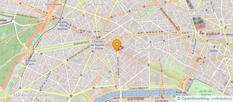 localisation de l'entreprise C & C CONSEIL à PARIS