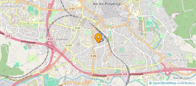 localisation de l'entreprise C.C. CONSULTING à AIX-EN-PROVENCE