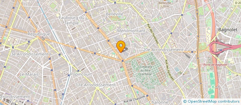 localisation de l'entreprise C.C. CREATION  PARIS