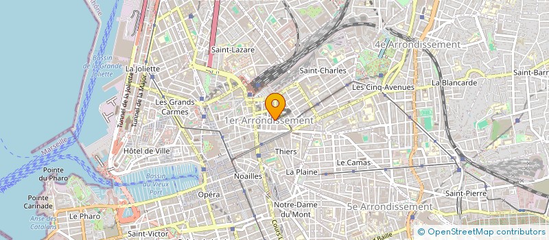 localisation de l'entreprise C C E CONSTRUCTIONS à MARSEILLE