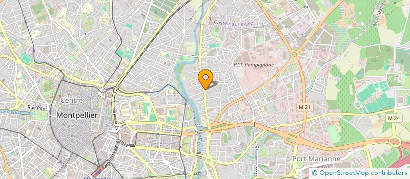 localisation de l'entreprise C.C.E CONSULTANTS à MONTPELLIER