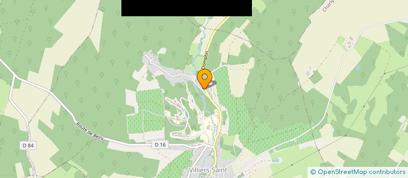 localisation de l'entreprise C.C.E.F.  VILLIERS-SAINT-DENIS