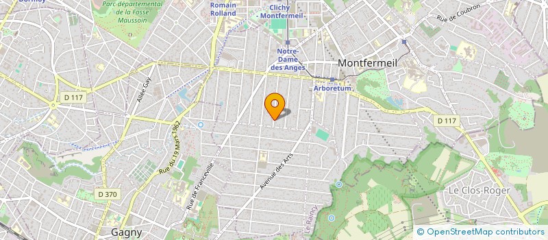 localisation de l'entreprise C&C ENERGIE à MONTFERMEIL