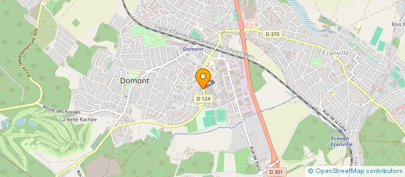 localisation de l'entreprise C.C.F.D. à DOMONT